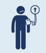 High blood pressure can increase the risk of stroke